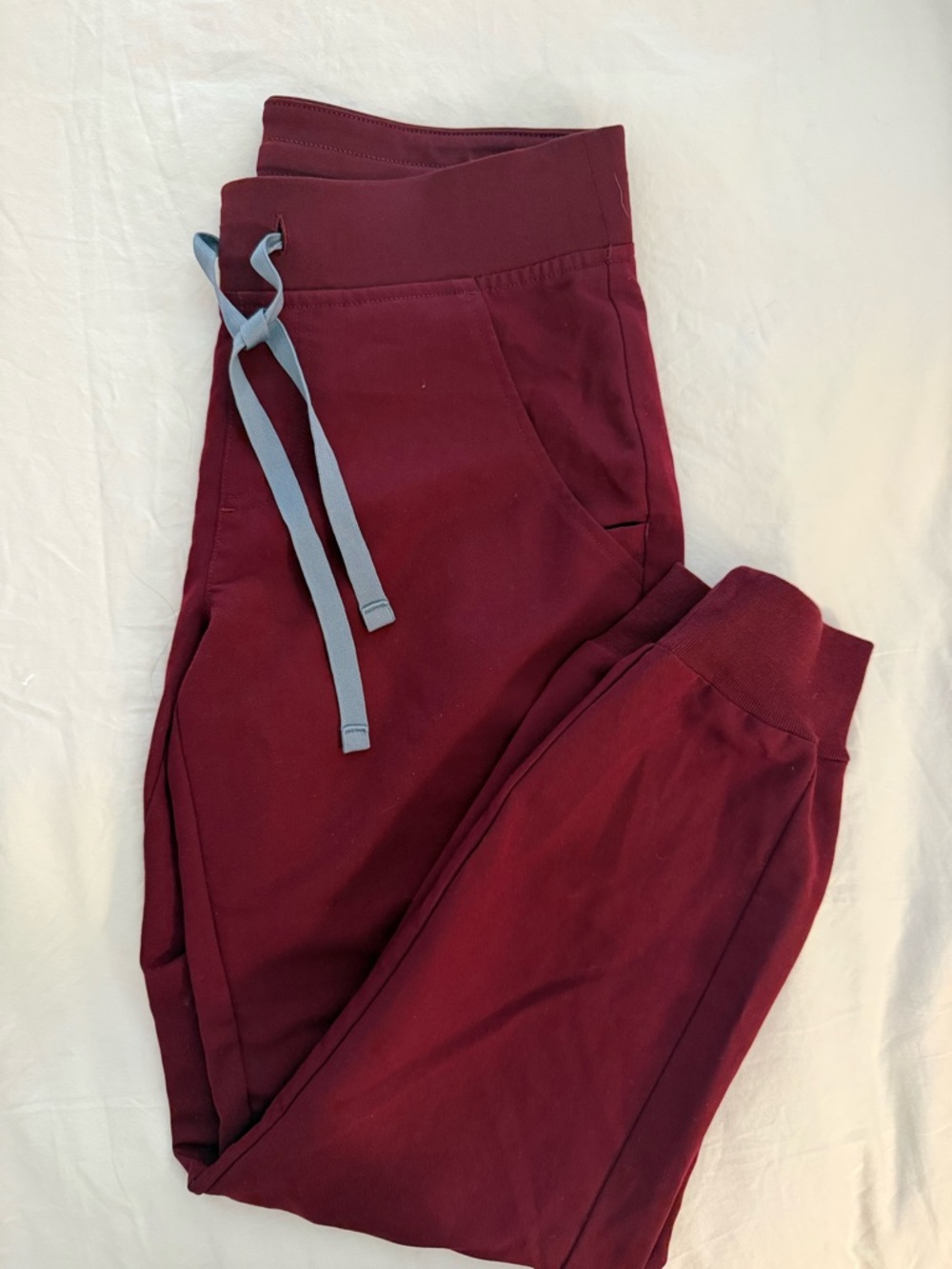 Figs Jogger Pants Burgundy